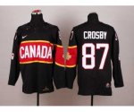 nhl team canada olympic #87 crosby black jerseys [2014 Olympic]