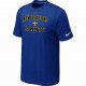 New Orleans Saints T-shirts blue