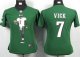 nike women nfl philadelphia eagles #7 vick green jerseys [portra