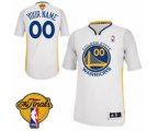 Youth Adidas Golden State Warriors Customized Authentic White Alternate 2017 The Finals Patch NBA Jersey
