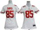 nike women nfl san francisco 49ers #85 davis white jersey
