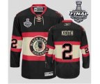 nhl chicago blackhawks #2 keith black third edition [2013 stanle