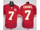 nike nfl kansas city chiefs #7 cassel elite red jerseys