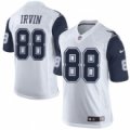 nike nfl dallas cowboys #88 michael irvin white rush limited jerseys