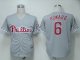 Baseball Jerseys philadephia phillies #6 hoeard grey[cool base]