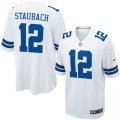 Men's NFL Dallas Cowboys #12 Roger Staubach Nike White Game jerseys