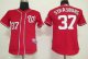 youth Baseball Jerseys washington nationals #37 strasburg red