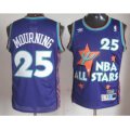 nba 95 all star #25 mourning purple jerseys