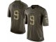 Nike New York Jets #9 Bryce Petty army Green Salute to Service L