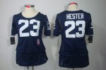 nike women nfl chicago bears #23 hester blue [breast cancer awar