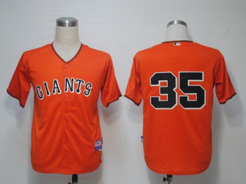 MLB Jerseys San Francisco Giants 35 Ishikawa Orange Cool Base