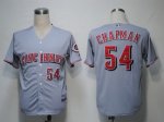 Baseball Jerseys cincinnati reds #54 chapman grey(cool base)