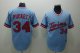 Baseball Jerseys minnesota twins #34 puckett baby blue[coopersto