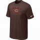 Chicago Bears T-Shirts brown