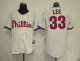Baseball Jerseys philadephia phillis #33 lee cream