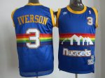 nba denver nuggets #3 iverson blue jerseys [2012]