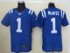nike nfl indianapolis colts #1 mcafee elite blue jerseys