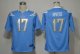 nike nfl san diego chargers #17 rivers lt.blue jerseys [game]