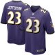 Youth NFL Baltimore Ravens #23 Tony Jefferson Nike Purple Stitched Game Jerseys