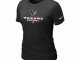 Women Houston Texans Black T-Shirt