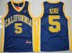 Men's California Golden Bears #5 Jason Kidd Navy Blue College Basketball Nike Swingman Jersey