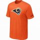 St.Louis Rams sideline legend authentic logo dri-fit T-shirt ora