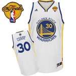 nba adidas golden state warriors #30 stephen curry swingman royal white road 2015 the finals patch nba cheap jersey