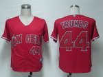 Baseball Jerseys los angeles angels #44 trumbo red[cool base]