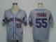 Baseball Jerseys new york mets #55 young grey(cool base)