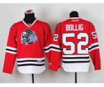youth nhl jerseys chicago blackhawks #52 bollig red-1[the skelet