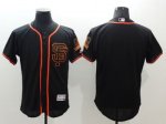 mlb san francisco giants blank majestic black flexbase authentic collection jerseys