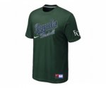 MLB Kansas City Royals D.Green Nike Short Sleeve Practice T-Shir