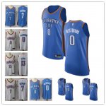 Basketball Oklahoma City Thunder All Players Option Authentic Icon Edition Jersey- Player Style