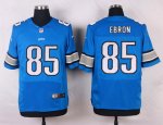 nike detroit lions #85 ebron elite blue jerseys