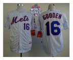 2015 World Series mlb jerseys new york mets #16 gooden white(blu