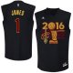 nba cleveland cavaliers #1 james jones adidas black 2016 nba finals champions jerseys