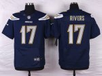 nike san diego chargers #17 rivers blue elite jerseys