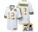 Super Bowl 50th nike nfl green bay packers #12 rodgers white jer