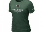 Women BAtlanta Falcons deep green T-Shirt