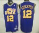 Basketball Jerseys utah jazz #12 stockton purple (fans edition)