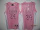 women Basketball Jerseys los angeles lakers #24 bryant pink