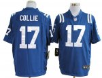 nike nfl indianapolis colts #17 ollie blue cheap jerseys [game]