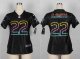 nike women nfl dallas cowboys #22 e.smith fashion black jerseys