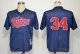 mlb minnesota twins #34 puckett m&n blue 1991 jerseys