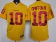 nike nfl washington redskins #10 griffiniii yellow jerseys [game