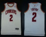 nba cleveland cavaliers #2 kyrie irving white revolution 30 stitched jerseys