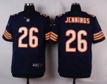 nike chicago bears #26 jennings blue elite jerseys