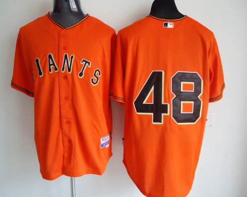 Baseball Jerseys san francisco giants #48 sandoval orange
