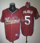 Baseball Jerseys 2009 all star st.louis cardinals #5 pujols red