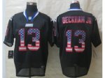 Nike New York Giants #13 Odell Beckham Jr Black Jerseys [USA Fla